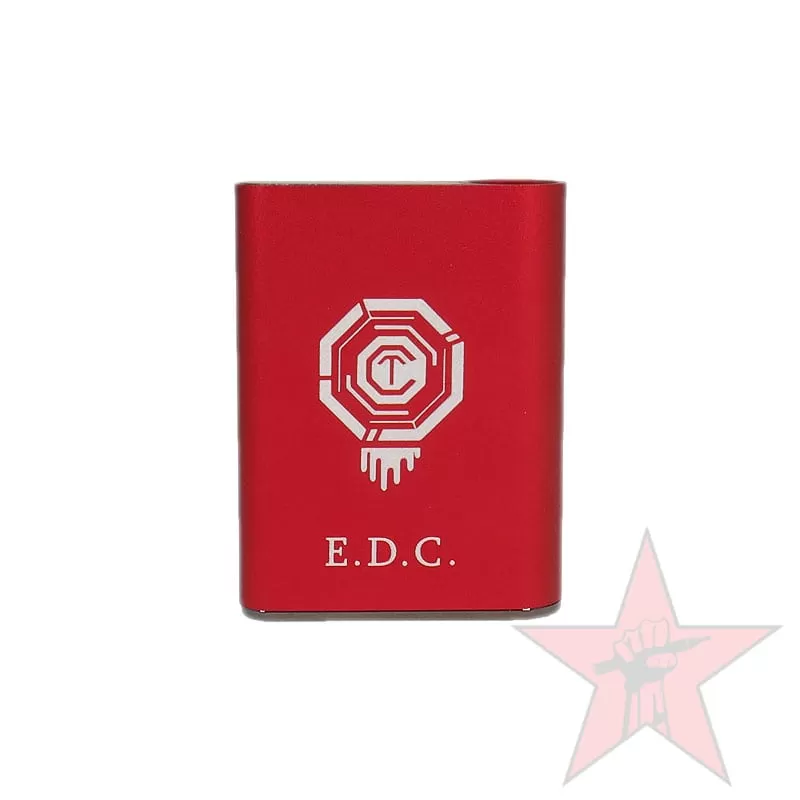 Octo E.D.C. Cartridge Battery - Red, Black
