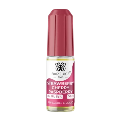 Strawberry Cherry Raspberry Nic Salt by Bar Juice 5000 - 10mg - Vape Product