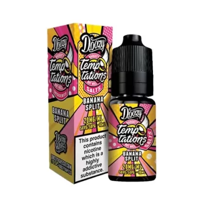 Doozy Temptations Banana Split Nic Salt - 20mg