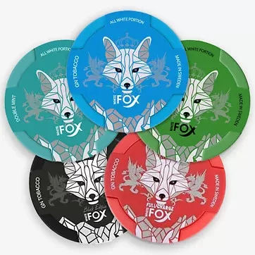 WHITE FOX NICOTINE POUCHES - 12 mg / Double Mint