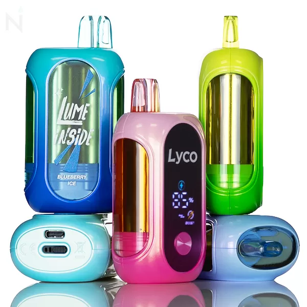 Lyco Mini Box 50K Disposable Vape - Powered by SMOK - Blue Razz Ice