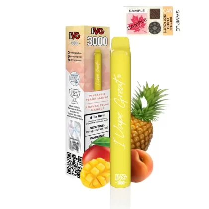 IVG 3000 – PINEAPPLE PEACH MANGO
