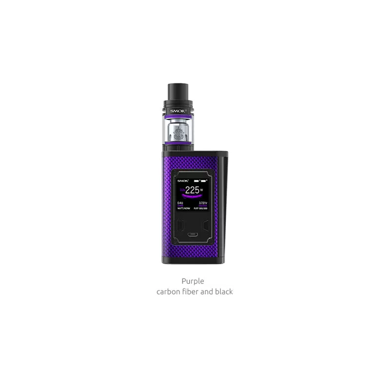 Smok Majesty 225W Starter Kit Carbon Fiber Edition With TFV8 X-Baby Tank(4ML) - Image 2