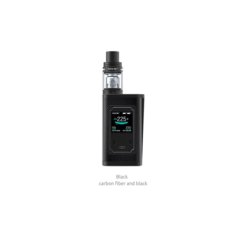 Smok Majesty 225W Starter Kit Carbon Fiber Edition With TFV8 X-Baby Tank(4ML) - Image 3