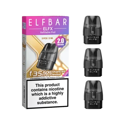 Elfbar ELFX 2.0 Pods - Vapeshop Co