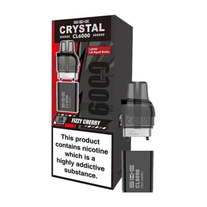 Fizzy Cherry Crystal CL6000 Refill Pod – 4 Pack