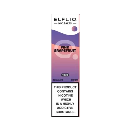 ELF BAR ELFLIQ PINK GRAPEFRUIT 10ML NIC SALT E-LIQUID