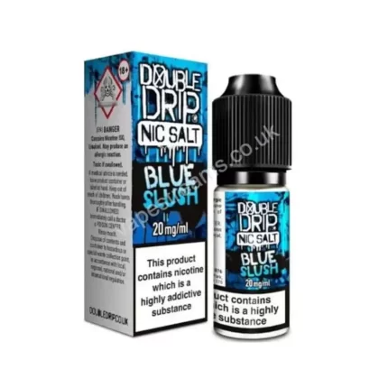 Blue Slush Nic Salt E-Liquid by Double Drip - Vapestreams Co