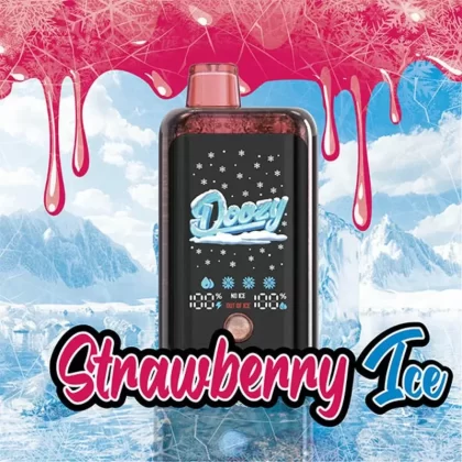 DOOZY ICE CUBE 40K Disposable Vape – Strawberry Ice