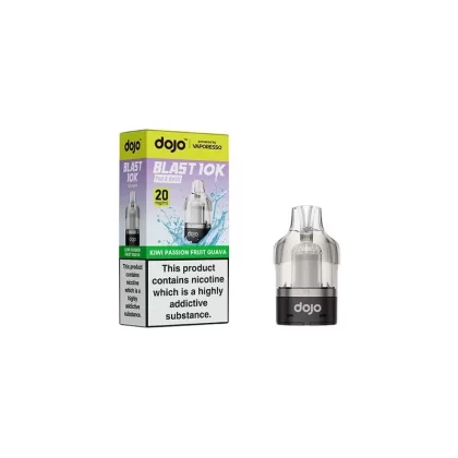 Vaporesso Dojo Blast 10k Kiwi Passionfruit Guava Pods