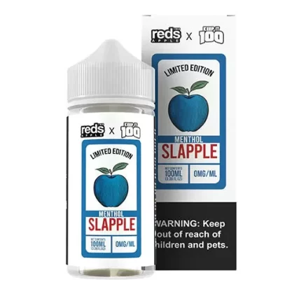 Reds x Keep It 100 Menthol Slapple eJuice - Vape Product; Vape Product, Vape Product; 7 Daze