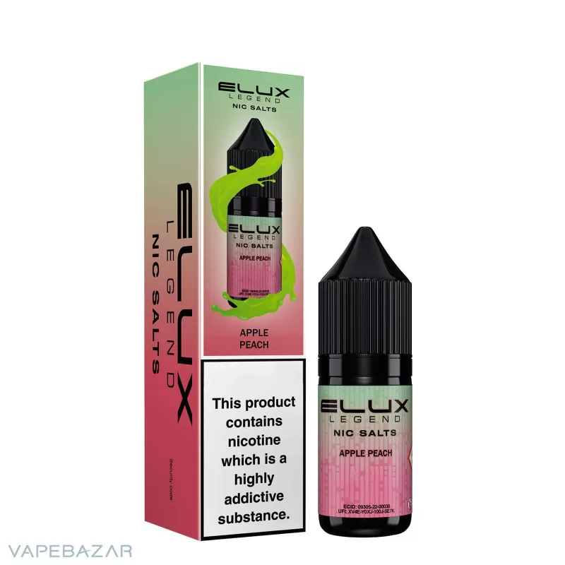ELUX Legend Nic Salts – Apple Peach - Vapebazar - Image 3