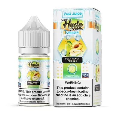 Peach Pear Freeze by Pod Juice – Hyde TFN Salt 30mL - Flavors & Nicotine Level#35mg>55mg