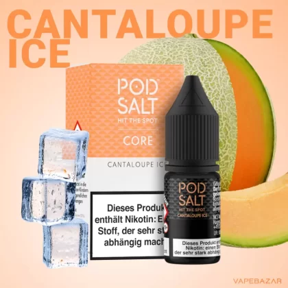 Podsalt Core – Cantaloupe Ice - Vapebazar