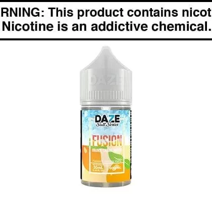 ORANGE CREAM MANGO ICED BY 7 DAZE FUSION SALT 15ML/30ML - Vapejuice