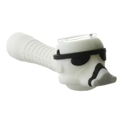 Silicone Storm Trooper Pipe – 4in