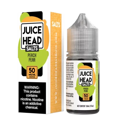 Juice Head Salts - Peach Pear - 30ML E-Liquid
