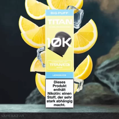 Titan 10k Kartuschen – Lemon Ice (4er Pack) - TITAN / 20mg/ml