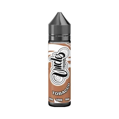 Tobacco 50ml Shortfill E-liquid by Uncles Vape Co