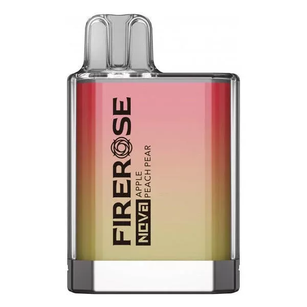 Elux Firerose Nova Apple Peach Pear Disposable Vape