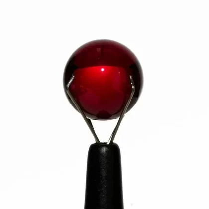 12mm Ruby Terp Pearl – Tower Cap / Slurper Guard Ruby Pearl Co. - Ejuicewarehouse