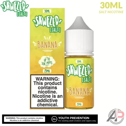 Skwezed Banana Buhnanza Salt Nicotine 30mL