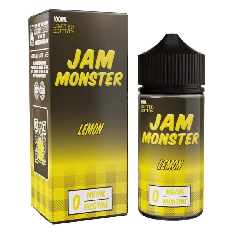 Jam Monster - Lemon - 100ML E-Liquid - 3MG