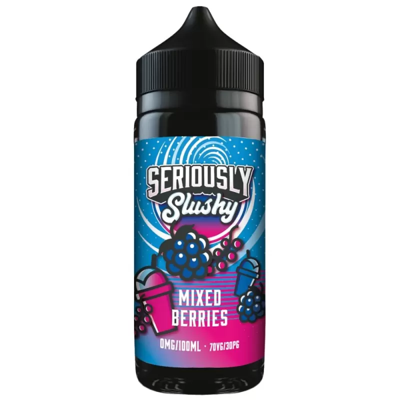 Mixed Berries Shortfill E-Liquid Seriously Slushy Series by Doozy Vape Co (100ml) - Vapekit Co