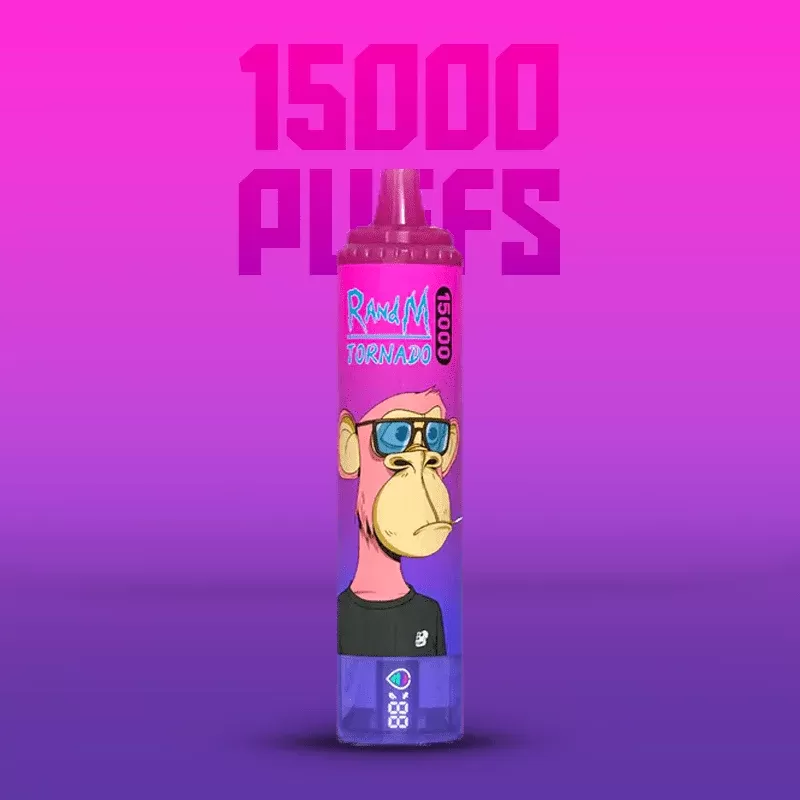 Fumot RandM Tornado 18000 Puffs Strawberry Grape