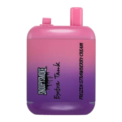 Frozen Strawberry Cream Snoopy Smoke Extra Tank +15000 Puffs