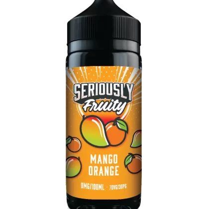 Mango Orange (Fruity) Seriously E Liquid 100ml – 70VG - Vapestorm Co