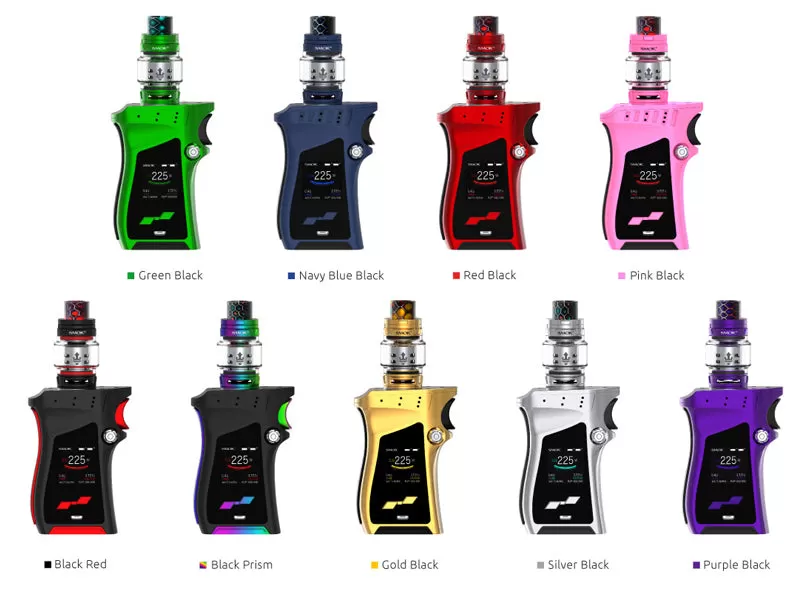 SMOK MAG 225W TC Kit with TFV12 Prince Tank 8ML - Silver&black 2ml (EU edition) / U.S.A. Warehouse (Only ship to USA