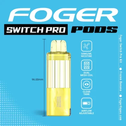 Foger Switch Pro Disposable POD ONLY Frozen Banana