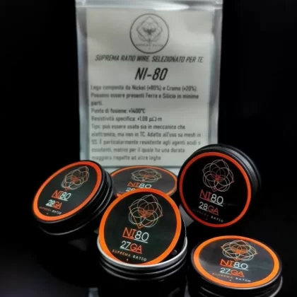 Suprema Ratio – Nichrome80 29ga 10m