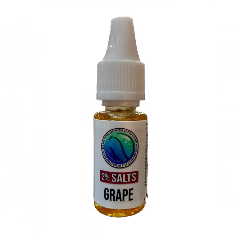 Vapour Days Salt Nicotine Grape Juice 10mg / 20mg Salts - Vapourdays Co