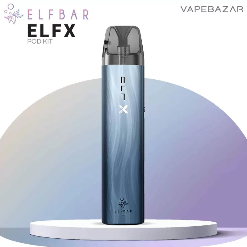 Elf Bar ELFX Pod Kit – Dark Sea - Pod Kit / Elf Bar / max. 30 Watt / 2ml / USB-C