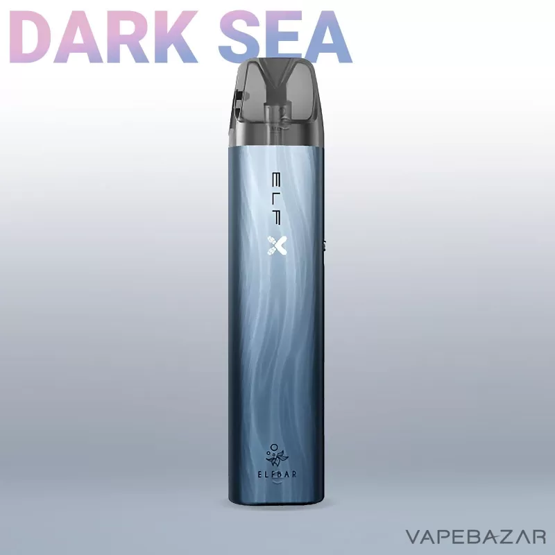 Elf Bar ELFX Pod Kit – Dark Sea - Pod Kit / Elf Bar / max. 30 Watt / 2ml / USB-C - Image 2