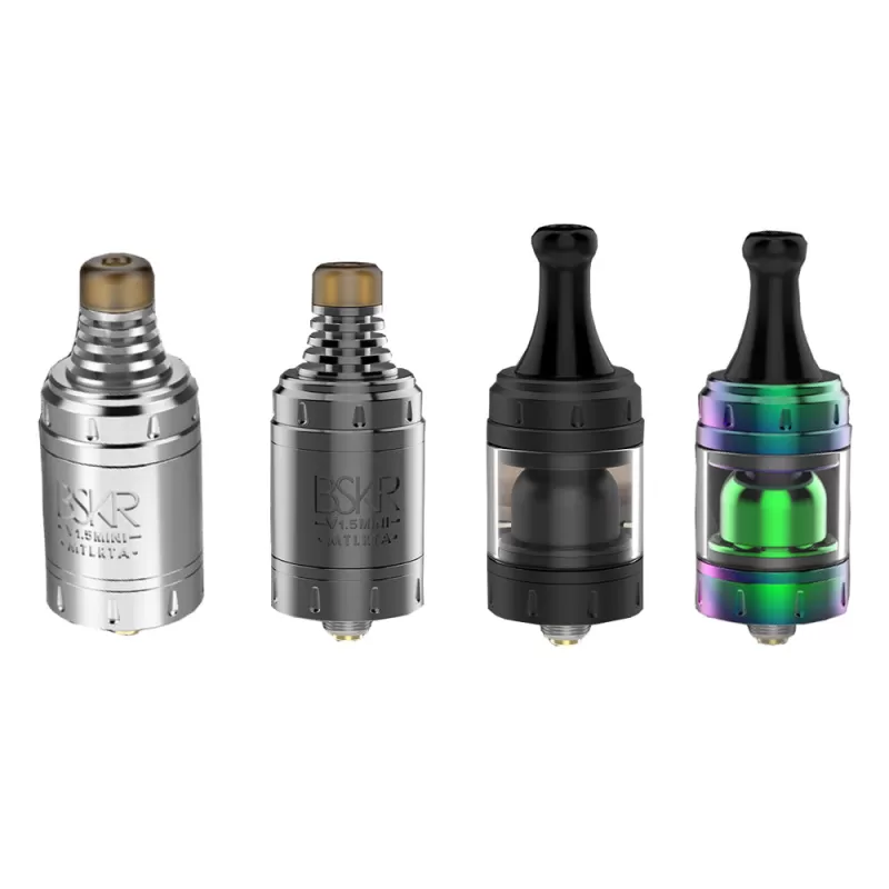 Vandy Vape Berserker V1.5 Mini MTL RTA 2ml-2.5ml Atomizer - Rainbow