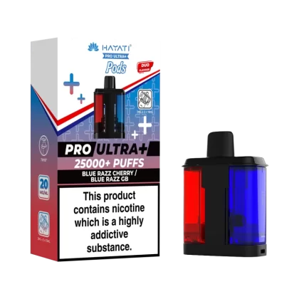 Blue Razz Cherry / Blue Razz GB Hayati Pro Ultra Plus Refill Pack - 20mg - Vape Product