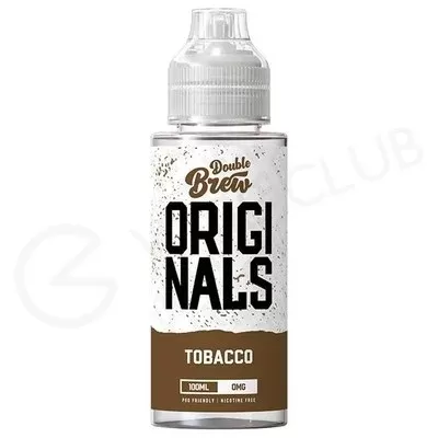 Tobacco Shortfill E-Liquid by Double Brew Originals XL 100ml