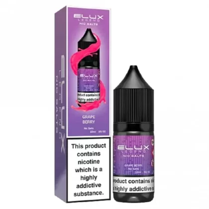 ELUX Grape Berry Nic Salt E Liquid – Legend Series (10ml)