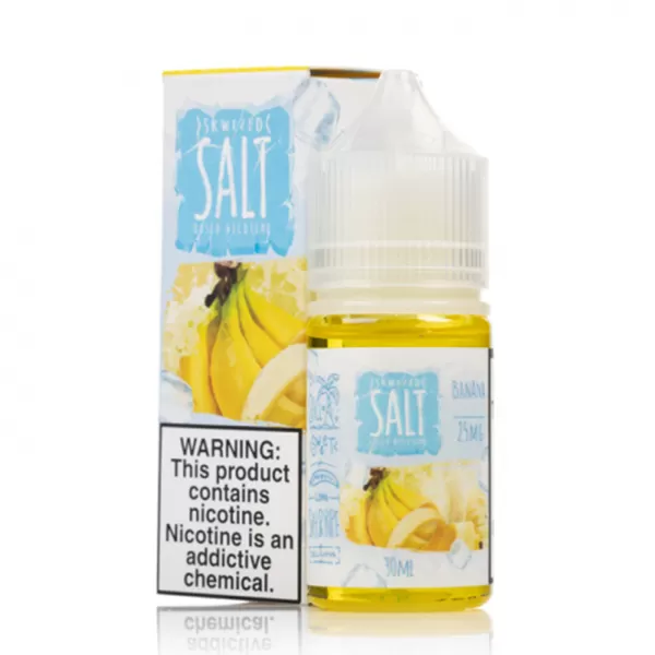 Skwezed Banana Ice Salt E-liquid – 30ml (25 , 50mg)