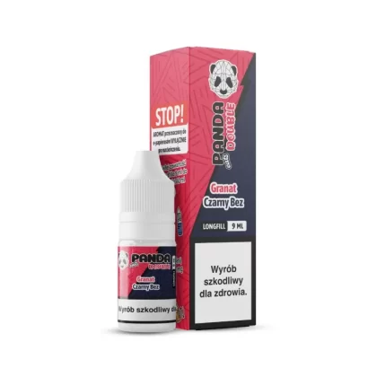 Longfill Aromat Panda Double 9/10ml Granat Czarny Bez