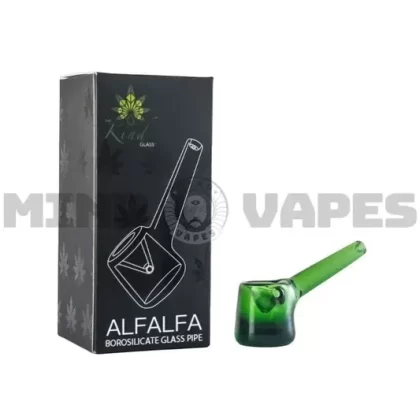 The Kind Glass Alfalfa Glass Hand Pipe