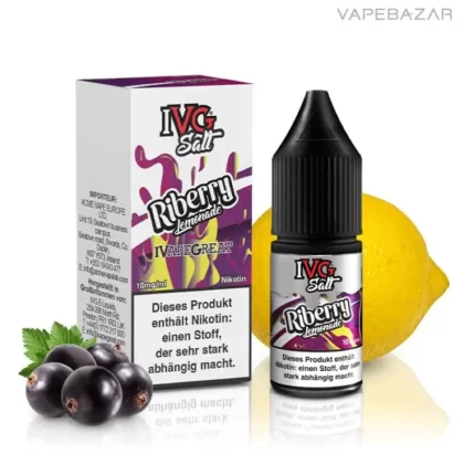 IVG Salt Liquid – Riberry Lemonade - Vapebazar