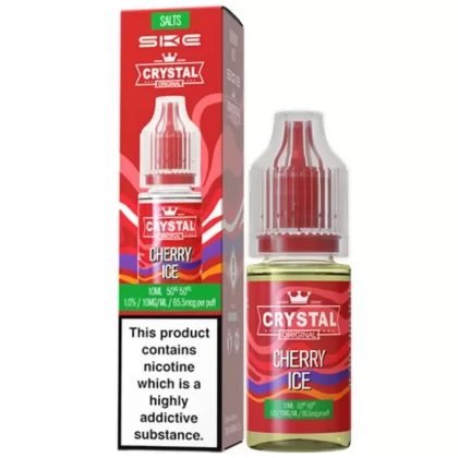 Cherry Ice Nic Salt E-Liquid Original Series by SKE Crystal (10ml) - 10mg