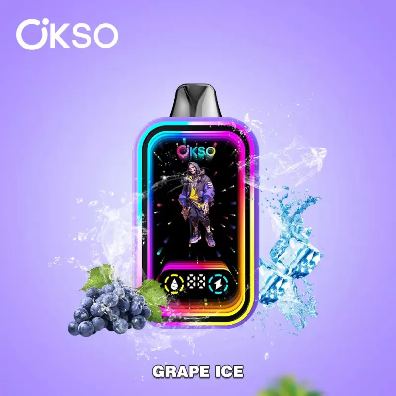 OKSO Magic Mirror 50K – 50K Puffs 40ml E-Liquid RGB LED Disposable Vape - Image 3