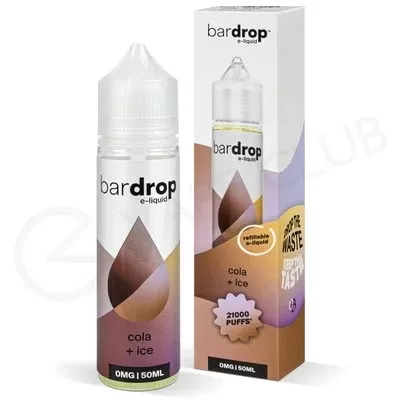 Cola Ice Shortfill E-Liquid by Bar Drop 50ml - Ecigpremium