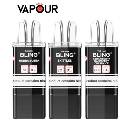 The Bling Pro Max 10K Pods - Strawberry raspberry cherry ice