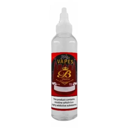 BLUE RASPBERRY E LIQUID BY THE KING OF VAPES – B JUICE 100ML 70VG